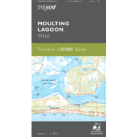 Moulting Lagoon TM10 1:50,000 Scale Tasmap