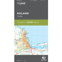 Noland TH08 1:50000 Scale Topographic Tasmap