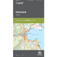 Prosser TP09 1:50,000 Scale Topographic Tasmap