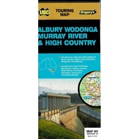 Albury Wodonga & High Country Map UBD /Greg