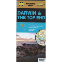 Darwin and The Top End Map #590 UBD / Gregory's