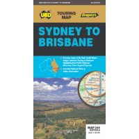 Sydney to Brisbane Map UBD / Gregory's
