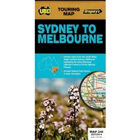 Sydney to Melbourne Map UBD / Gregory's