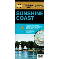 Sunshine Coast Touring Map #405 UBD/Gregory's