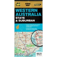 Western Australia State and Suburban Map #670 UBD/Greg - ABC Maps