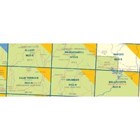 Mallacoota 8822-N 1:50,000 Scale Vicmap