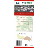 Feathertop South 8324-3-S 1:25,000 Double Format Vicmap
